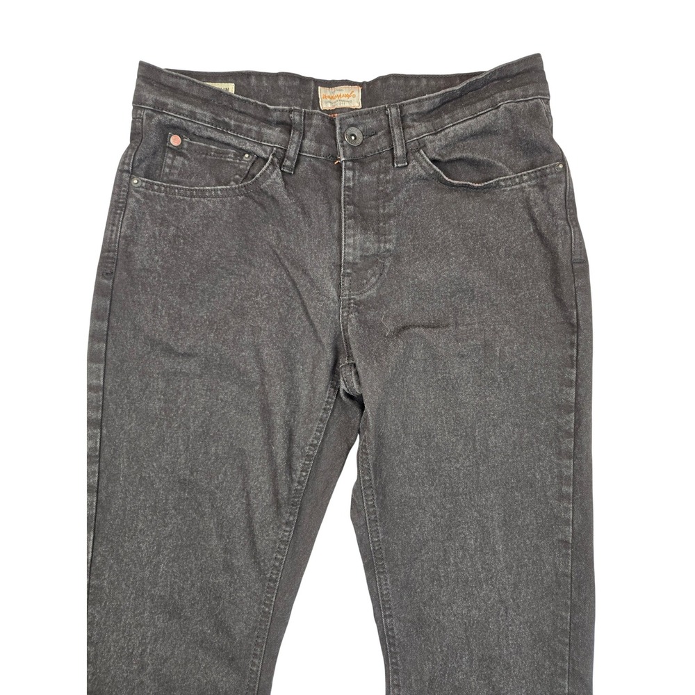 Weatherproof Vintage Jeans Mens 30x32 Black Slim Straight Faded Denim - Picture 2 of 16